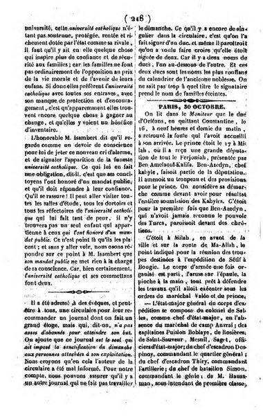 L'ami de la religion journal et revue ecclesiastique, politique et litteraire