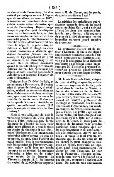 L'ami de la religion journal et revue ecclesiastique, politique et litteraire