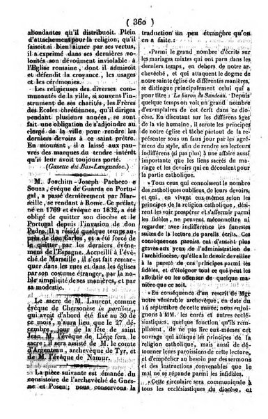 L'ami de la religion journal et revue ecclesiastique, politique et litteraire