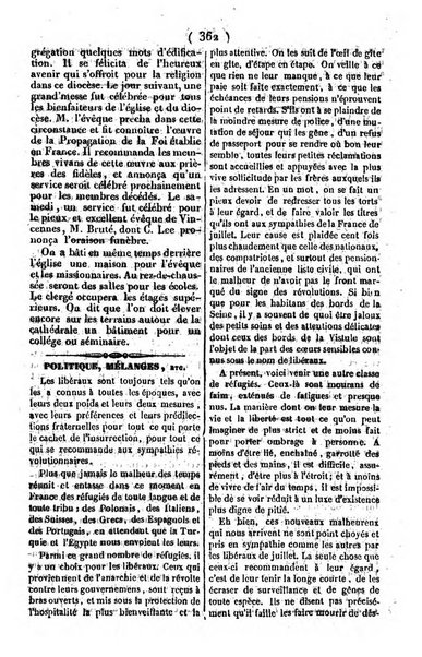 L'ami de la religion journal et revue ecclesiastique, politique et litteraire