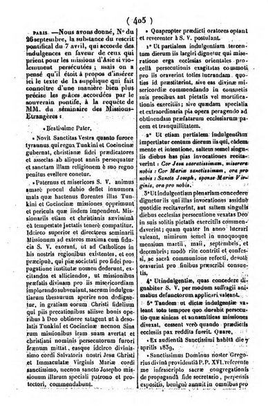 L'ami de la religion journal et revue ecclesiastique, politique et litteraire