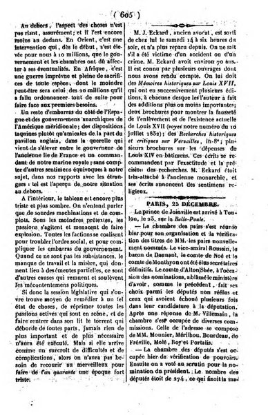 L'ami de la religion journal et revue ecclesiastique, politique et litteraire