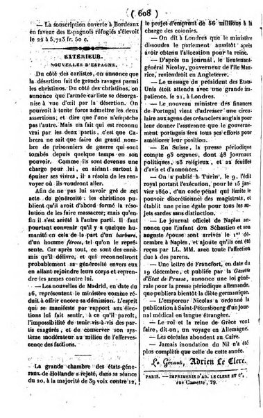 L'ami de la religion journal et revue ecclesiastique, politique et litteraire