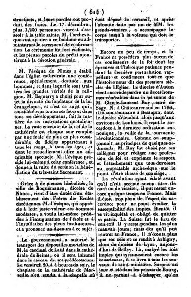 L'ami de la religion journal et revue ecclesiastique, politique et litteraire