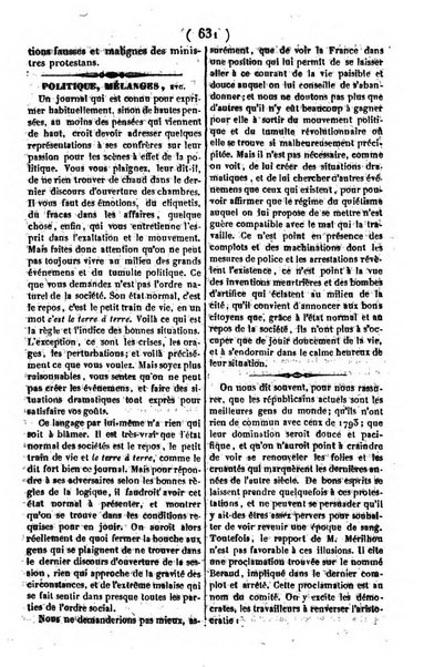 L'ami de la religion journal et revue ecclesiastique, politique et litteraire