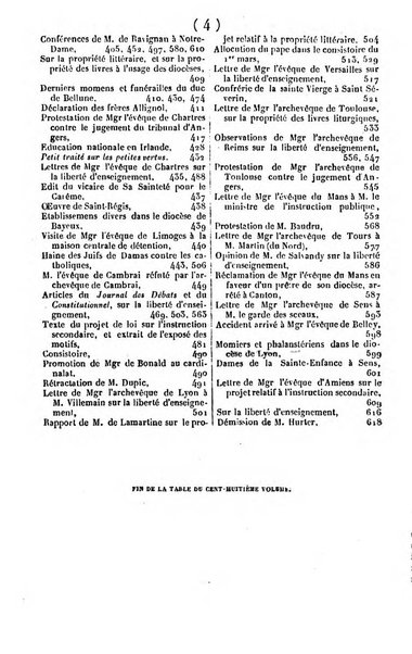 L'ami de la religion journal et revue ecclesiastique, politique et litteraire