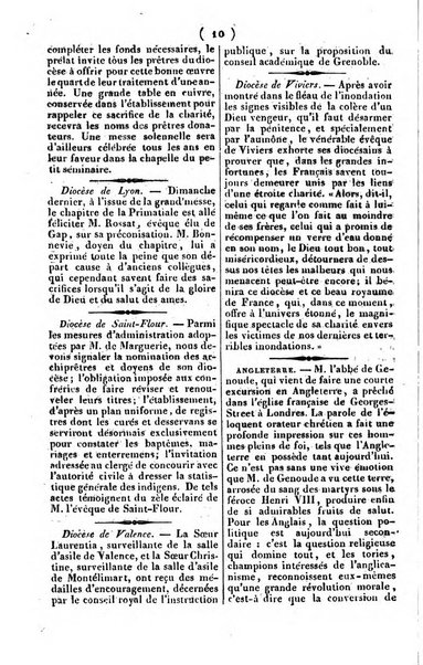 L'ami de la religion journal et revue ecclesiastique, politique et litteraire