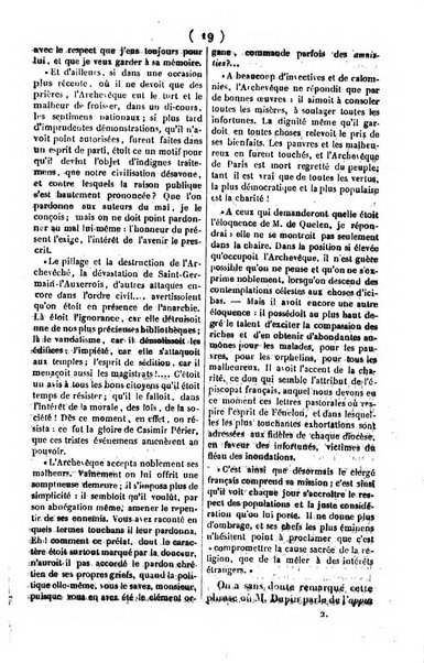 L'ami de la religion journal et revue ecclesiastique, politique et litteraire