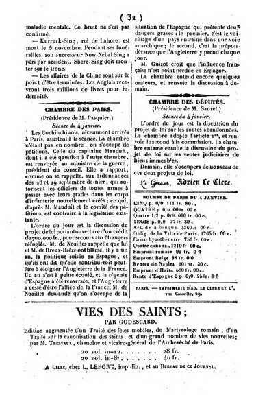 L'ami de la religion journal et revue ecclesiastique, politique et litteraire