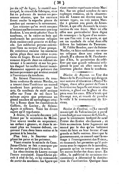 L'ami de la religion journal et revue ecclesiastique, politique et litteraire