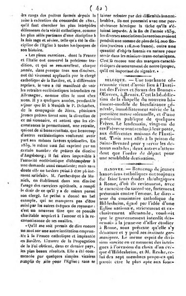 L'ami de la religion journal et revue ecclesiastique, politique et litteraire