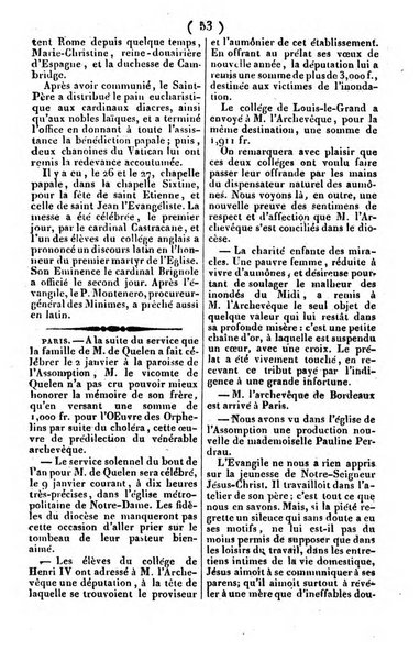 L'ami de la religion journal et revue ecclesiastique, politique et litteraire