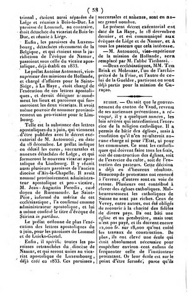 L'ami de la religion journal et revue ecclesiastique, politique et litteraire