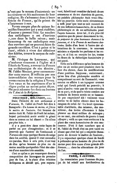 L'ami de la religion journal et revue ecclesiastique, politique et litteraire