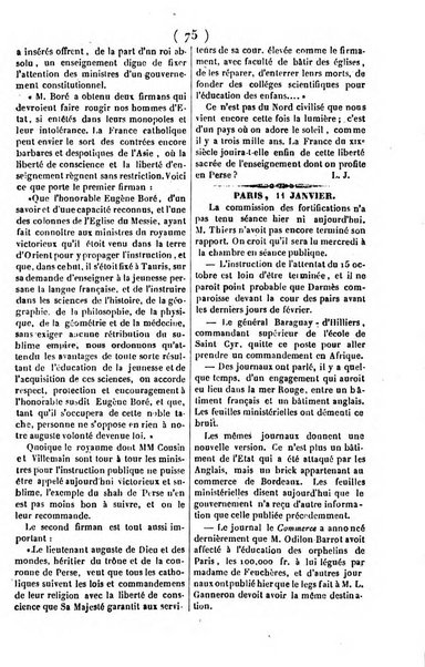 L'ami de la religion journal et revue ecclesiastique, politique et litteraire