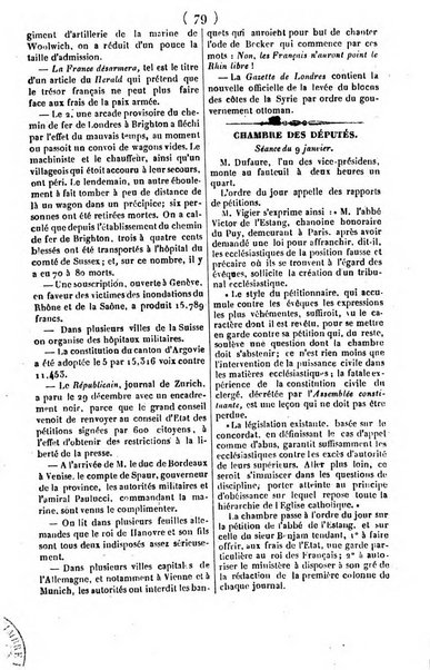 L'ami de la religion journal et revue ecclesiastique, politique et litteraire