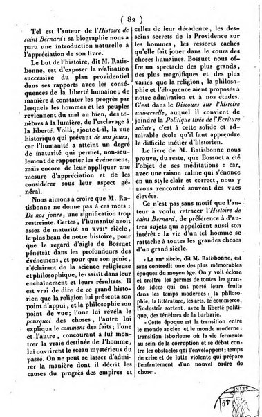 L'ami de la religion journal et revue ecclesiastique, politique et litteraire