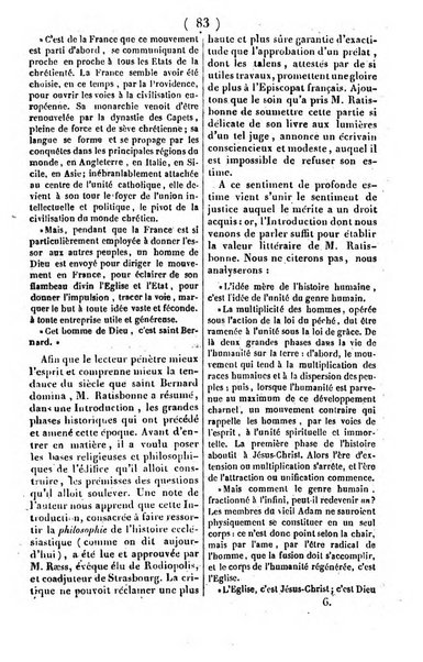 L'ami de la religion journal et revue ecclesiastique, politique et litteraire