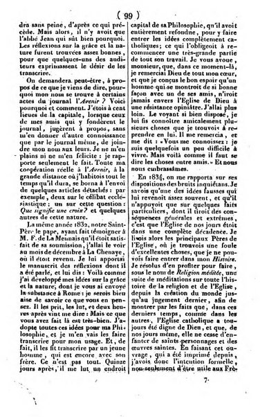 L'ami de la religion journal et revue ecclesiastique, politique et litteraire