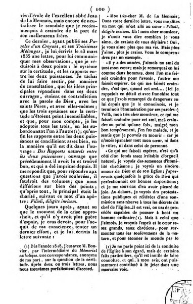 L'ami de la religion journal et revue ecclesiastique, politique et litteraire