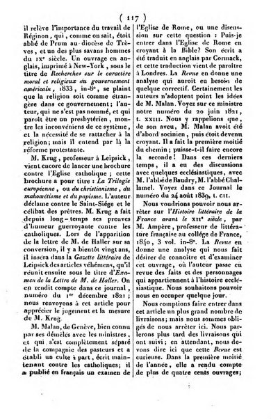 L'ami de la religion journal et revue ecclesiastique, politique et litteraire