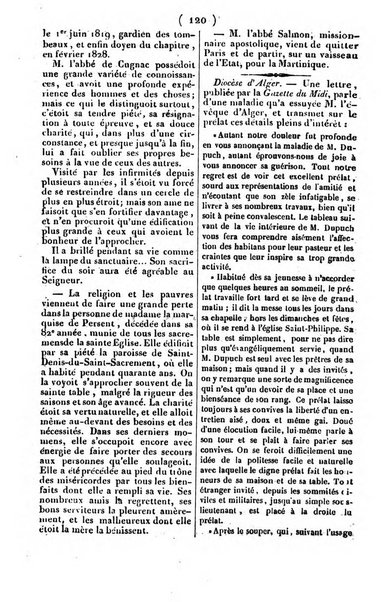 L'ami de la religion journal et revue ecclesiastique, politique et litteraire