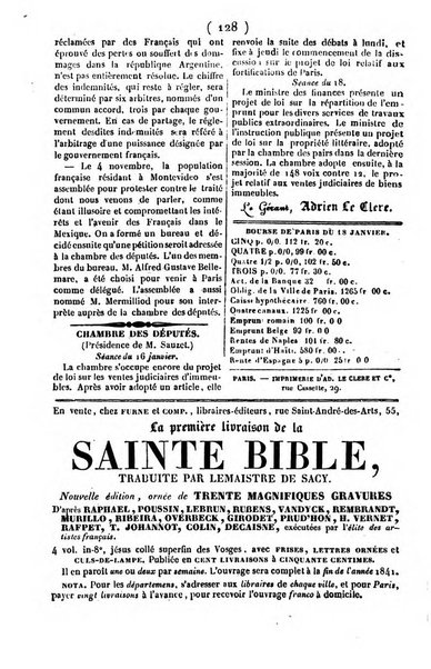 L'ami de la religion journal et revue ecclesiastique, politique et litteraire