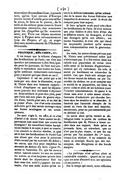 L'ami de la religion journal et revue ecclesiastique, politique et litteraire