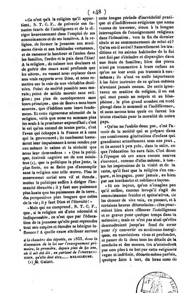 L'ami de la religion journal et revue ecclesiastique, politique et litteraire