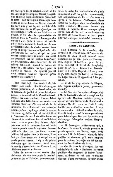 L'ami de la religion journal et revue ecclesiastique, politique et litteraire