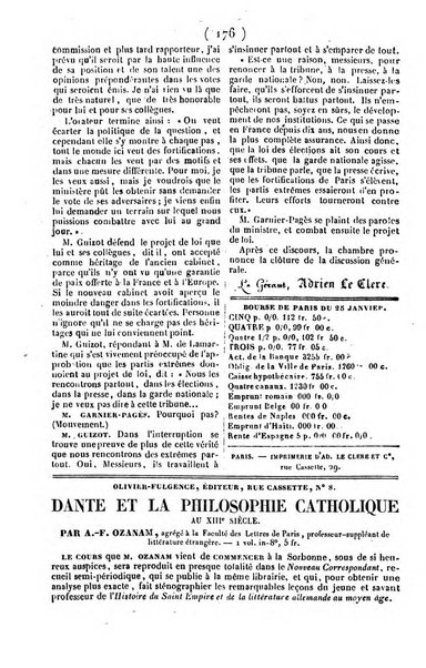 L'ami de la religion journal et revue ecclesiastique, politique et litteraire