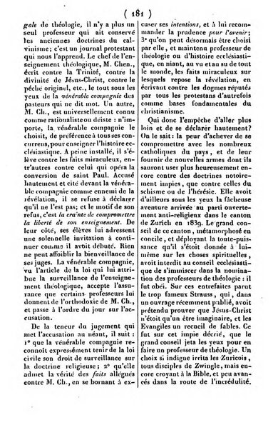 L'ami de la religion journal et revue ecclesiastique, politique et litteraire