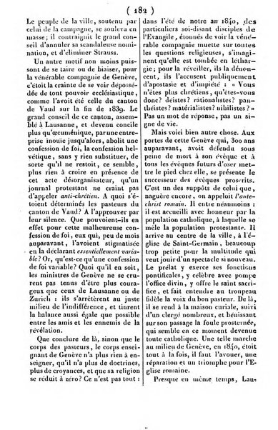 L'ami de la religion journal et revue ecclesiastique, politique et litteraire