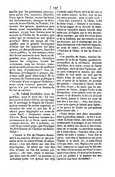 L'ami de la religion journal et revue ecclesiastique, politique et litteraire