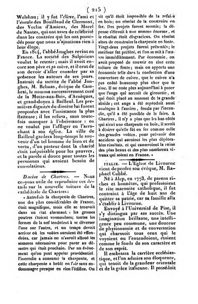 L'ami de la religion journal et revue ecclesiastique, politique et litteraire