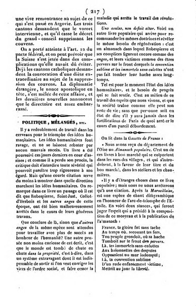 L'ami de la religion journal et revue ecclesiastique, politique et litteraire