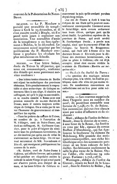 L'ami de la religion journal et revue ecclesiastique, politique et litteraire