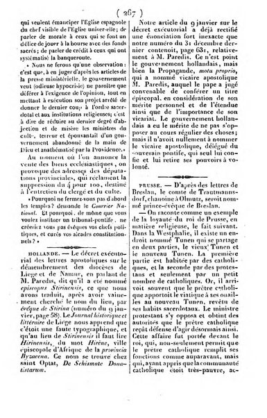 L'ami de la religion journal et revue ecclesiastique, politique et litteraire