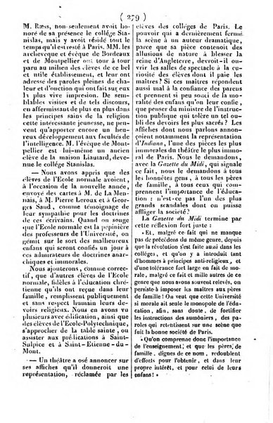 L'ami de la religion journal et revue ecclesiastique, politique et litteraire