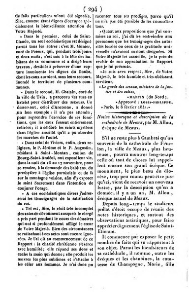 L'ami de la religion journal et revue ecclesiastique, politique et litteraire