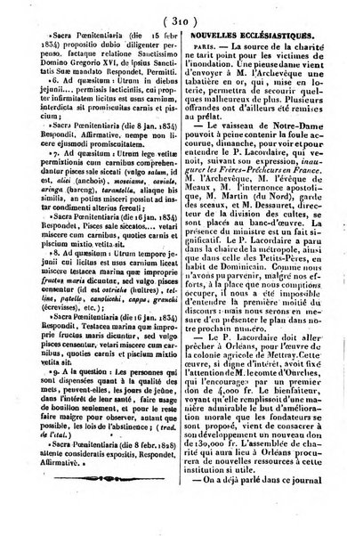 L'ami de la religion journal et revue ecclesiastique, politique et litteraire