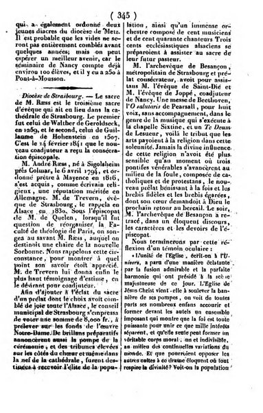 L'ami de la religion journal et revue ecclesiastique, politique et litteraire