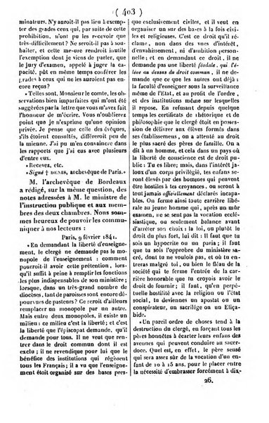 L'ami de la religion journal et revue ecclesiastique, politique et litteraire