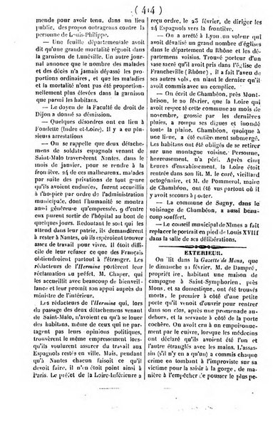 L'ami de la religion journal et revue ecclesiastique, politique et litteraire