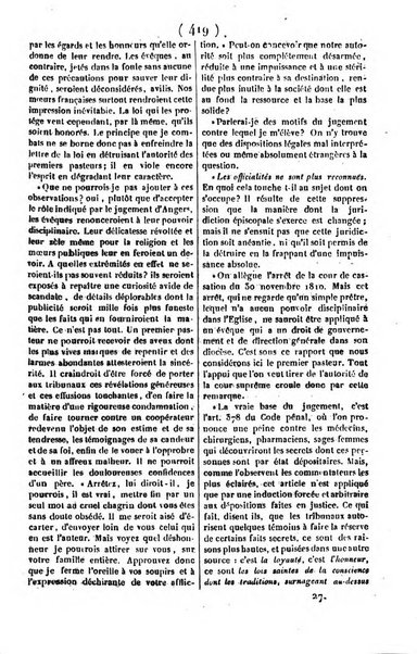 L'ami de la religion journal et revue ecclesiastique, politique et litteraire