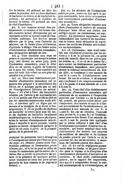 L'ami de la religion journal et revue ecclesiastique, politique et litteraire