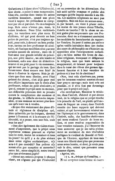 L'ami de la religion journal et revue ecclesiastique, politique et litteraire