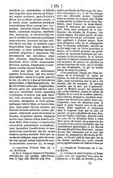 L'ami de la religion journal et revue ecclesiastique, politique et litteraire