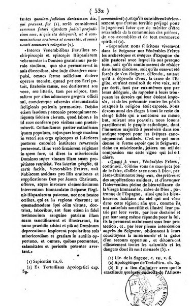 L'ami de la religion journal et revue ecclesiastique, politique et litteraire