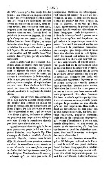 L'ami de la religion journal et revue ecclesiastique, politique et litteraire